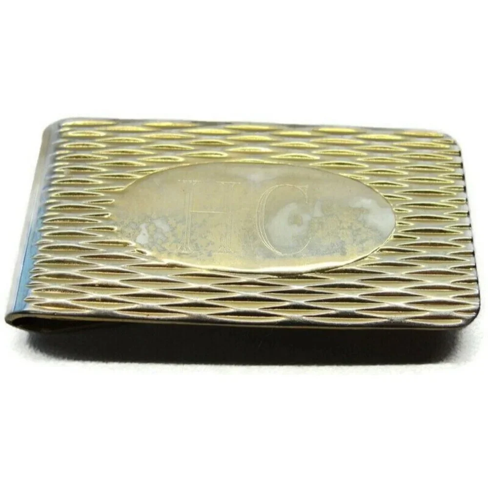 Monogrammed Money Clip 
